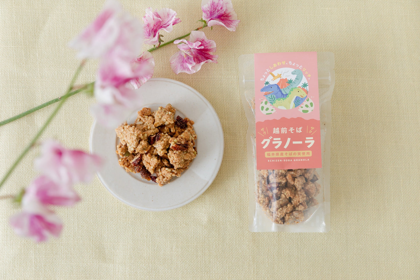越前そばグラノーラ　130g×3個入り