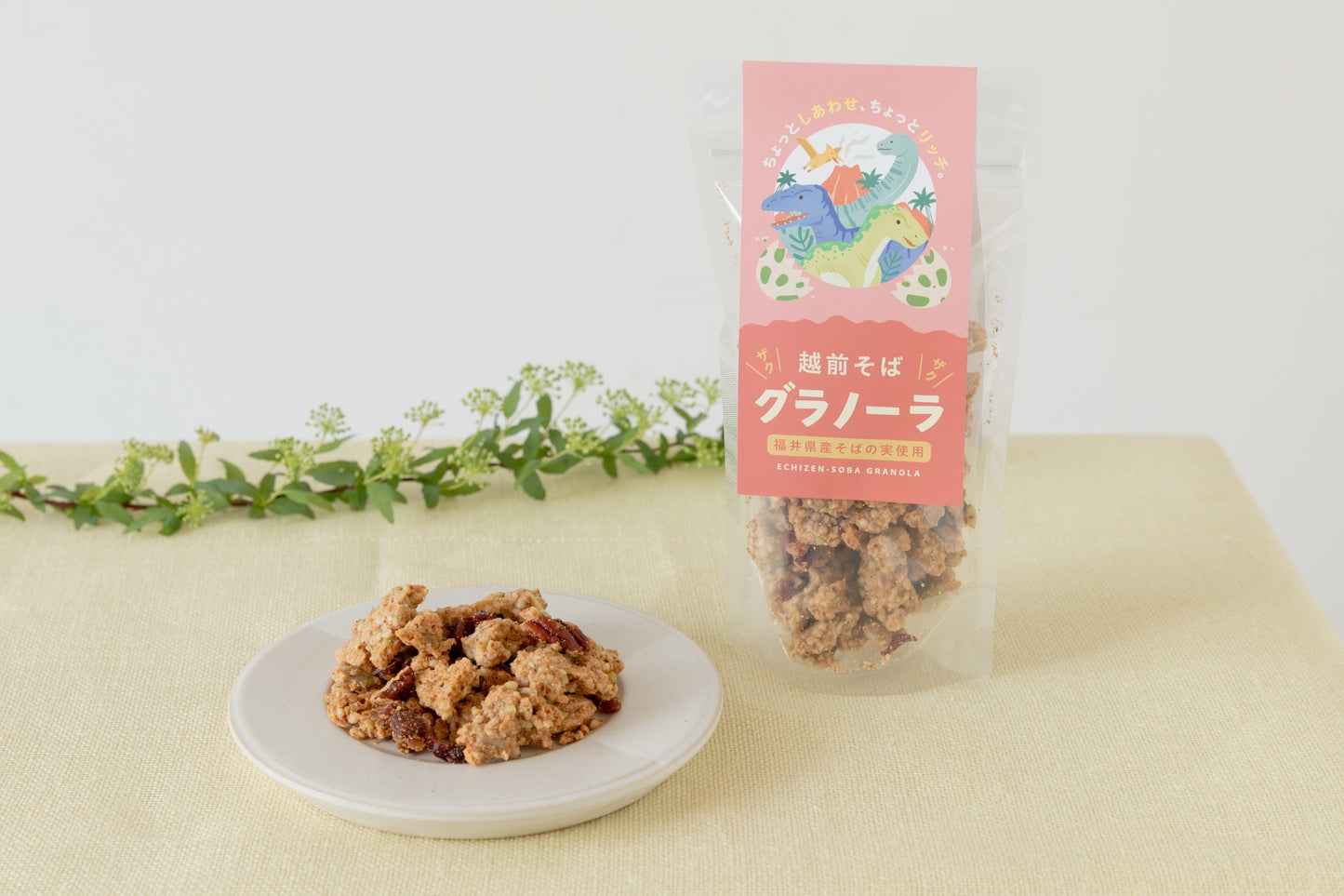 越前そばグラノーラ　130g×3個入り
